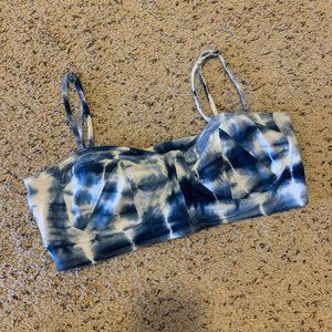 NWOT Billabong Tie Dye Bralette, L